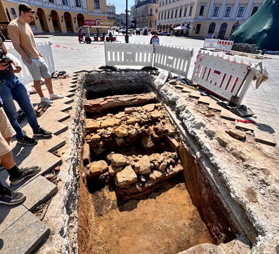 В Одесі відновили розкопки на Приморському бульварі